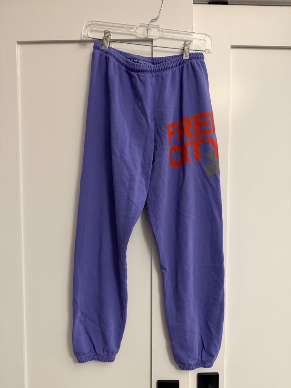 Freecity Sweatpants in Purple Size XS